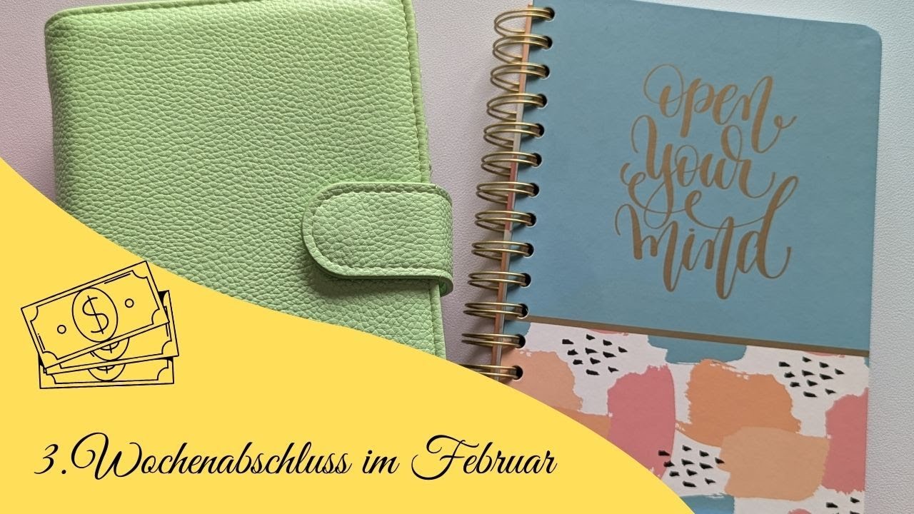💰3. Wochenabschluss im Februar💰#sparen#Umschlagmethode