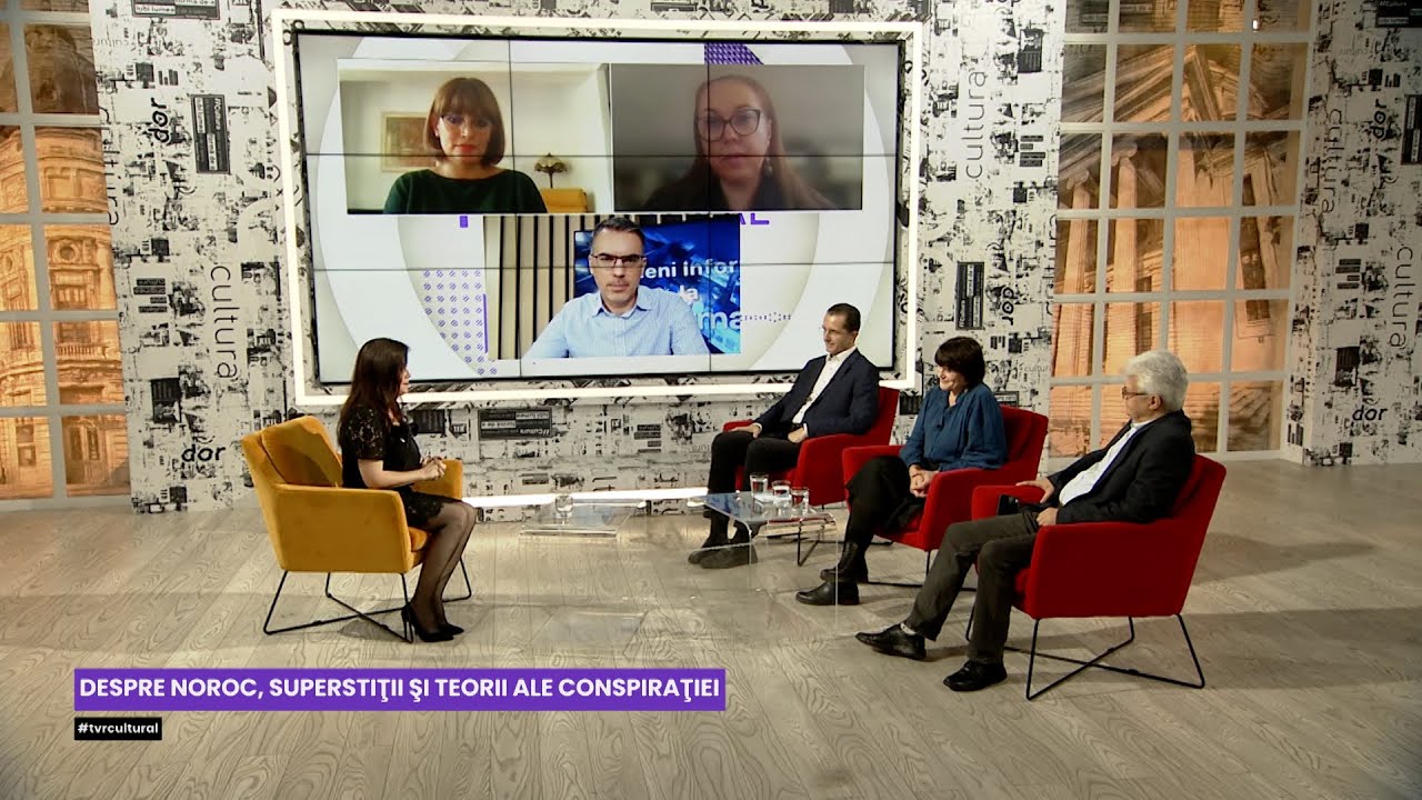 INTRARE LIBERĂ | NOROC, SUPERSTIȚII ȘI TEORII ALE CONSPIRAȚIEI #tvrcultural