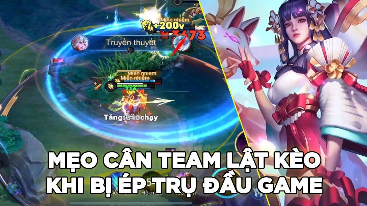 Tel'annas Với Mẹo Cân Team Lật Kèo Khi Bị Ép Đường Đầu Game Cực Căng