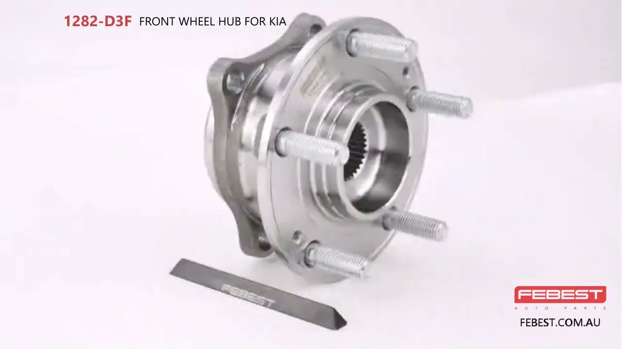 1282-D3F FRONT WHEEL HUB FOR KIA