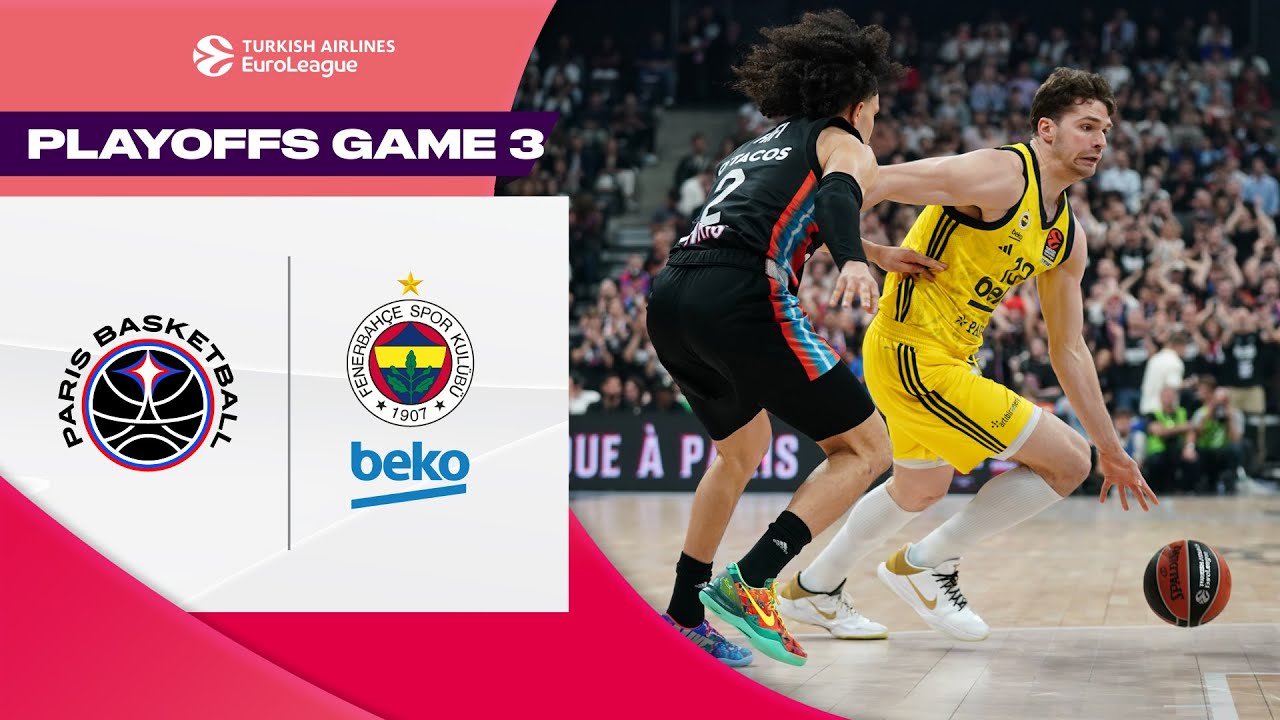 БИБЕРОВИЧ выходит в «ФИНАЛ ЧЕТЫРЕХ» | Paris Basketball - Fenerbahce | ОСНОВНЫЕ МОМЕНТЫ БАСКЕТБОЛА...