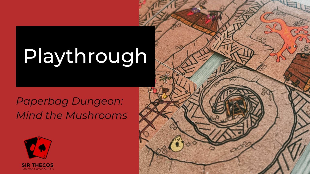 Playthrough | Paperbag Dungeon: Mind the Mushrooms