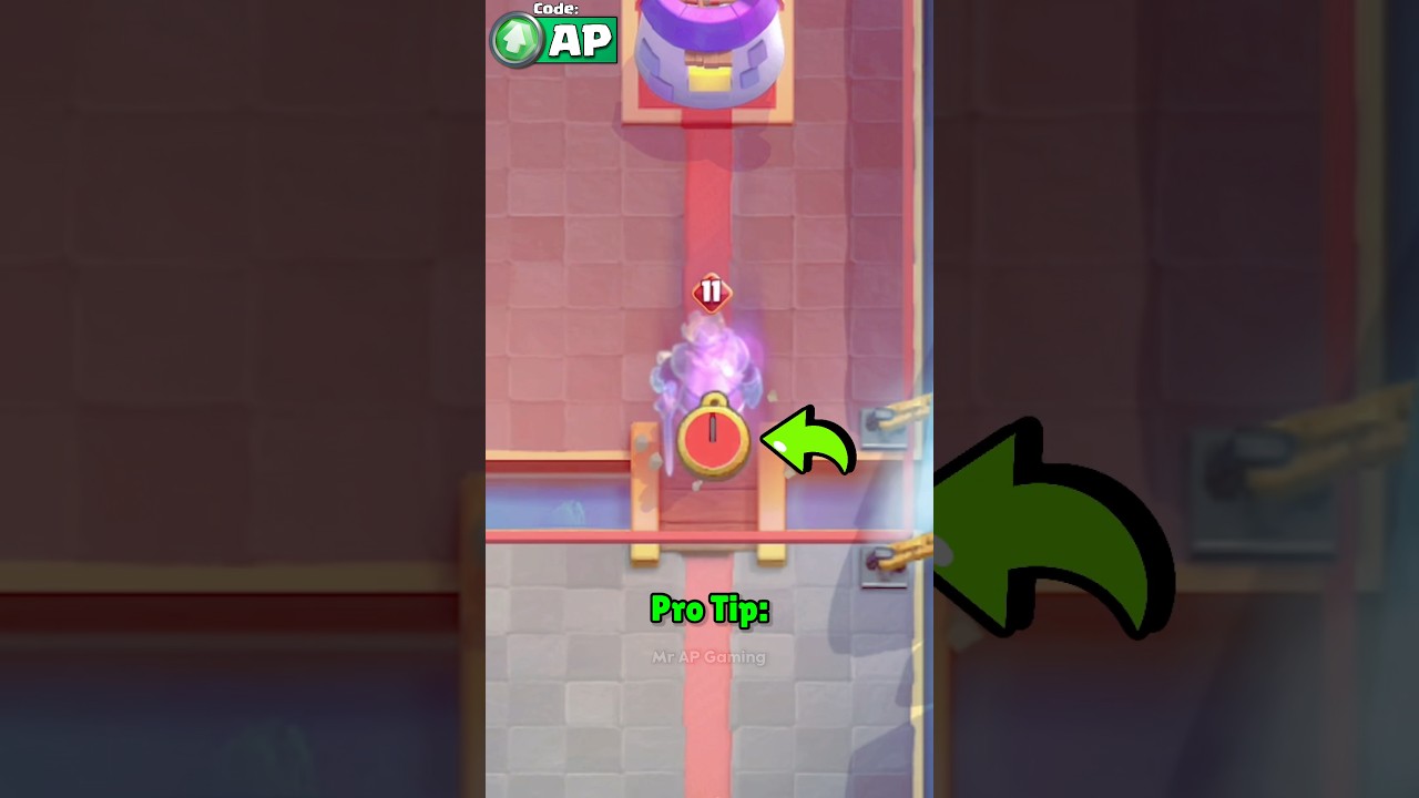Pro Tip: Royale Ghost🤫💀 Clash Royale #shorts #clashroyale #clashroyaleshorts