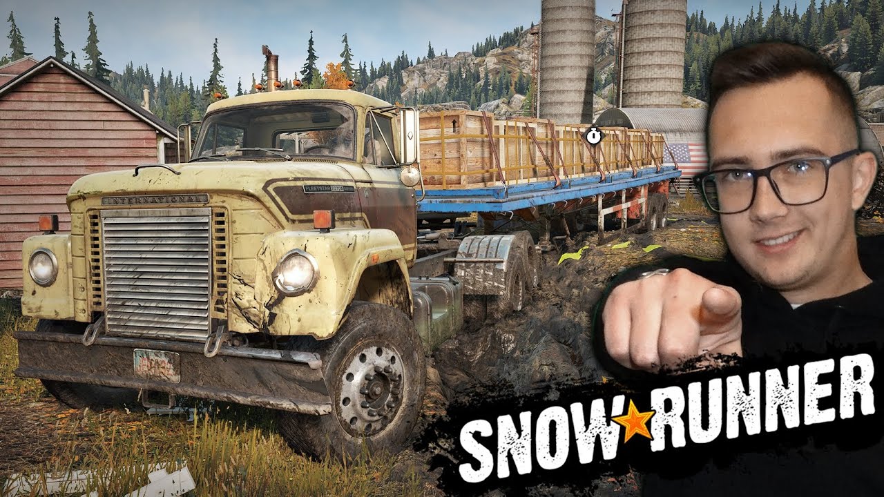 Pomagamy Na Farmie | Mokre Żniwa 😱 SnowRunner #2| Utopiłem Auto & Naprawiamy Ciężarówkę 🚚 MafiaSolec