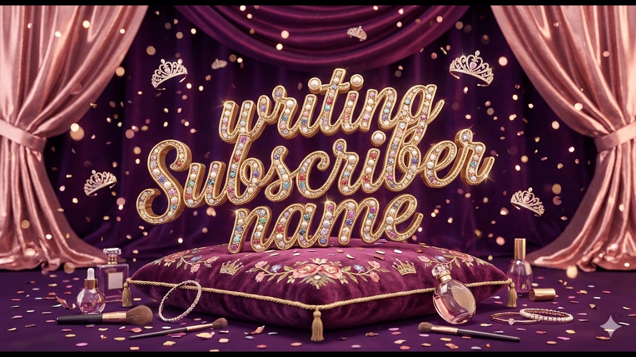Writing Subscribers Name ✨🔥🤗