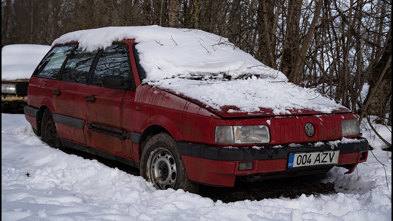 Starting Volkswagen Passat B3 1.9TD After 11 Years + Test Drive