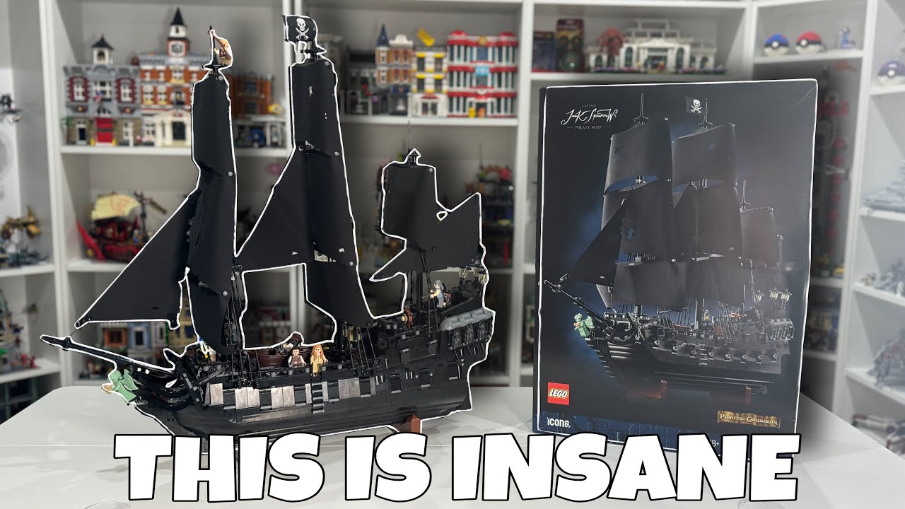 LEGO Captain Jack Sparrow Pirate Ship REVIEW
