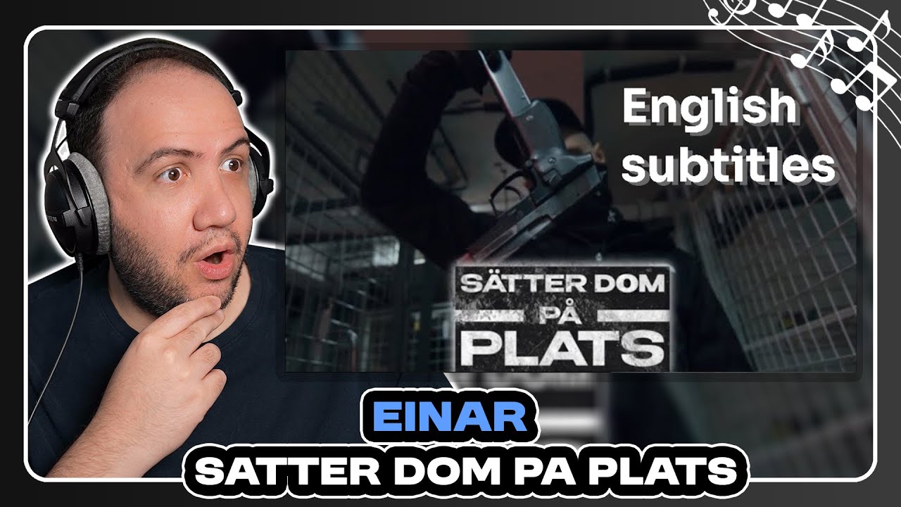 Einar - Sätter Dom På Plats (ENGLISH SUBTITLES) | TEACHER PAUL REACTS 🇸🇪