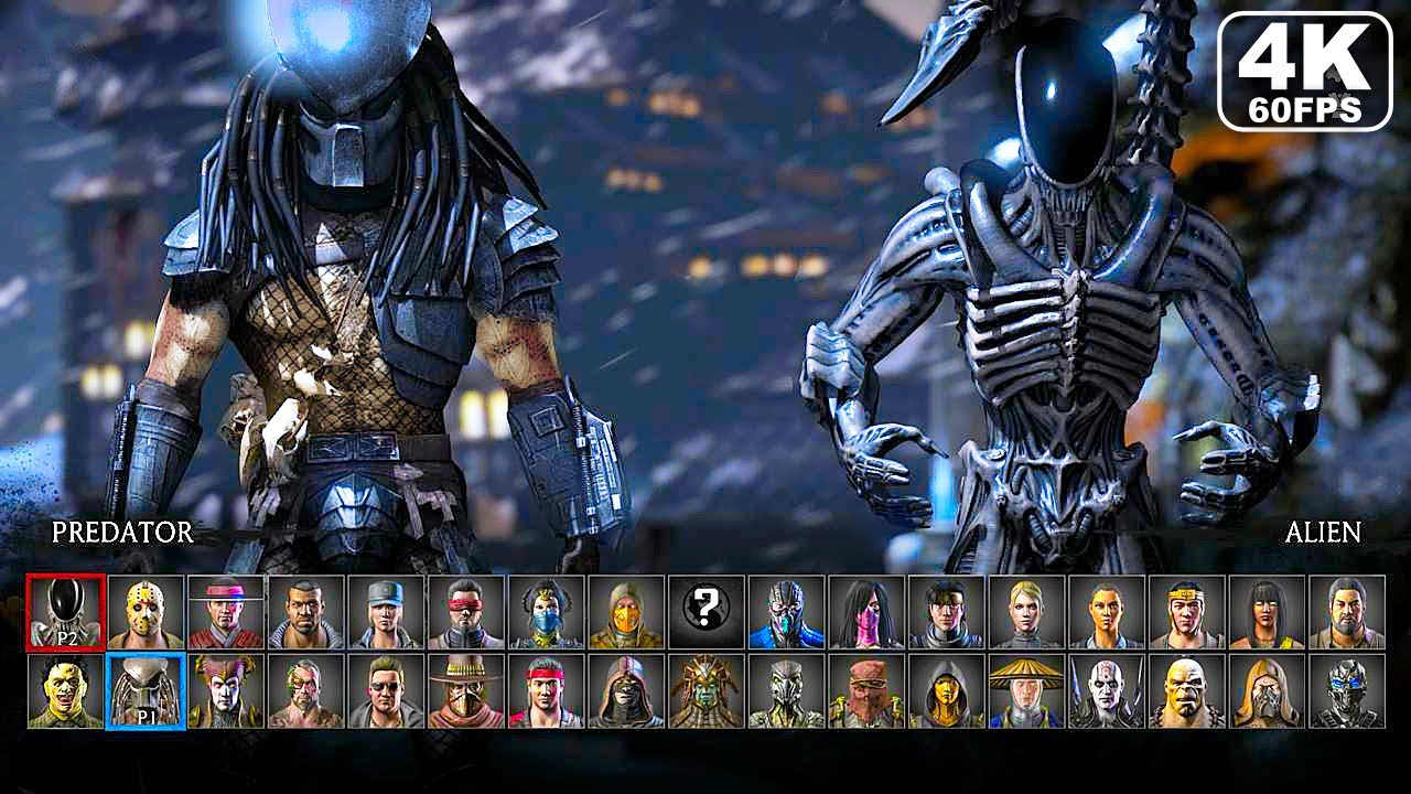 Mortal Kombat X Alien Vs Predator Gameplay