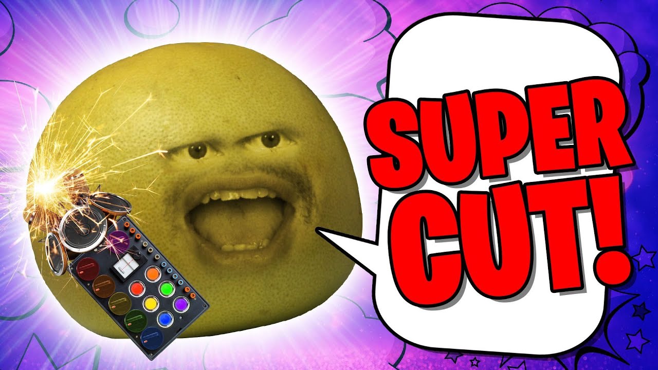 Annoying Orange - Grapefruit's Voice Modulator Supercut!