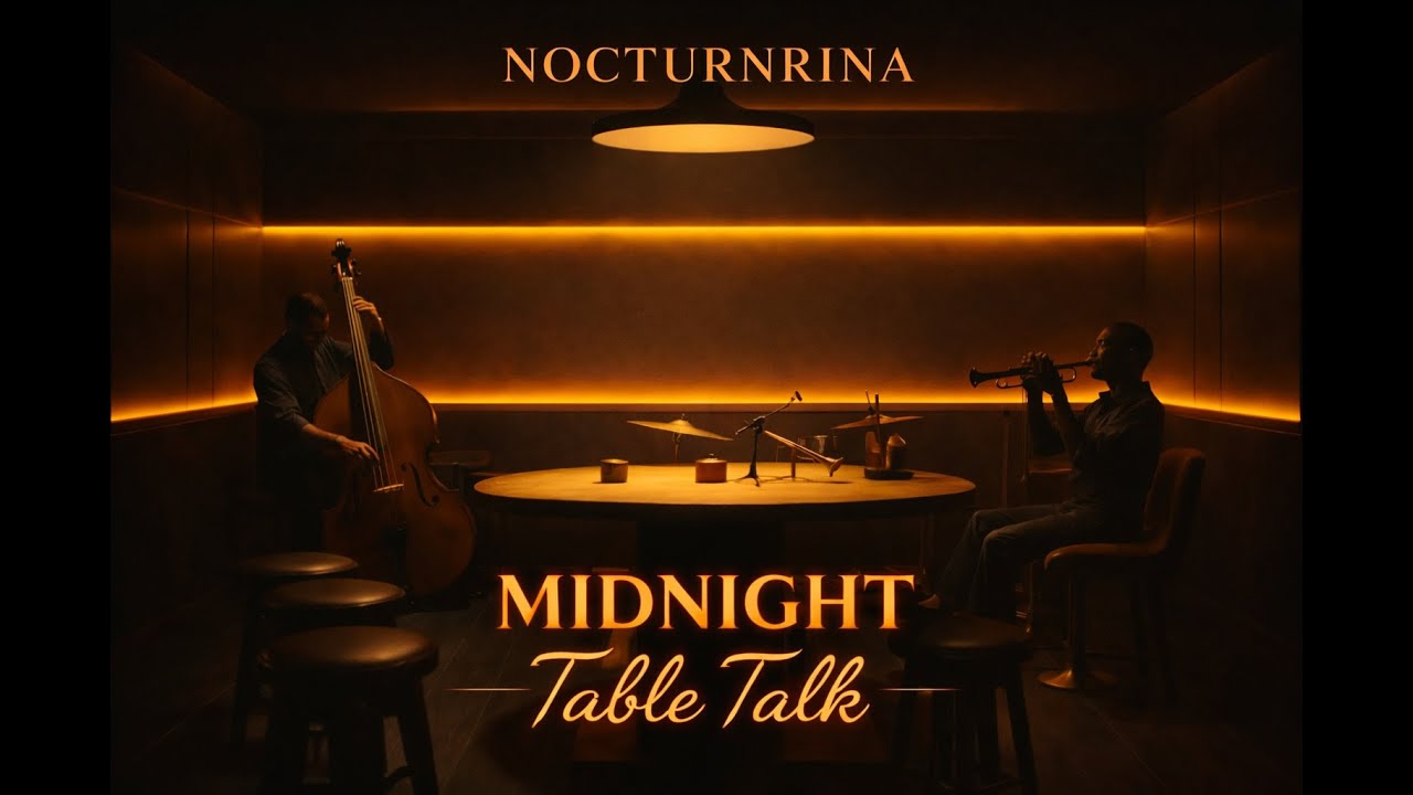 [Jazz] Midnight Table Talk | 자정의 테이블 재즈 · Smooth Night Jazz – NOCTURNRINA