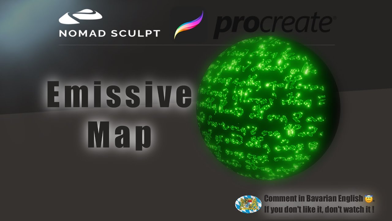 Nomad Sculpt - Emissive Map (V1.71 -3.12.2022)