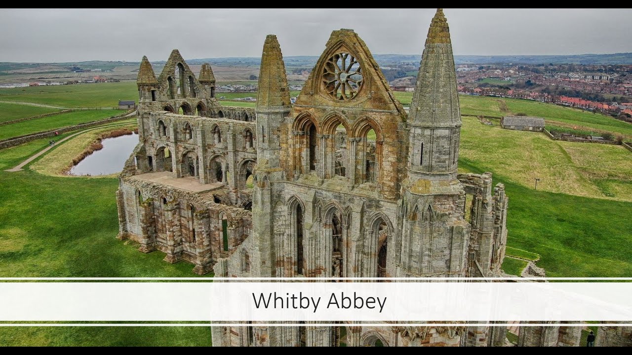 A 4k Drone Adventure at Whitby Abbey, part of Yorkshire coast