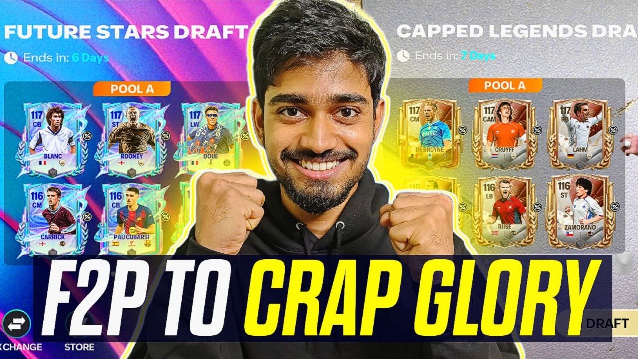 F2P To GLORY Ep: 22 - Capped Legends in Here But I am Done! | FC MOBILE