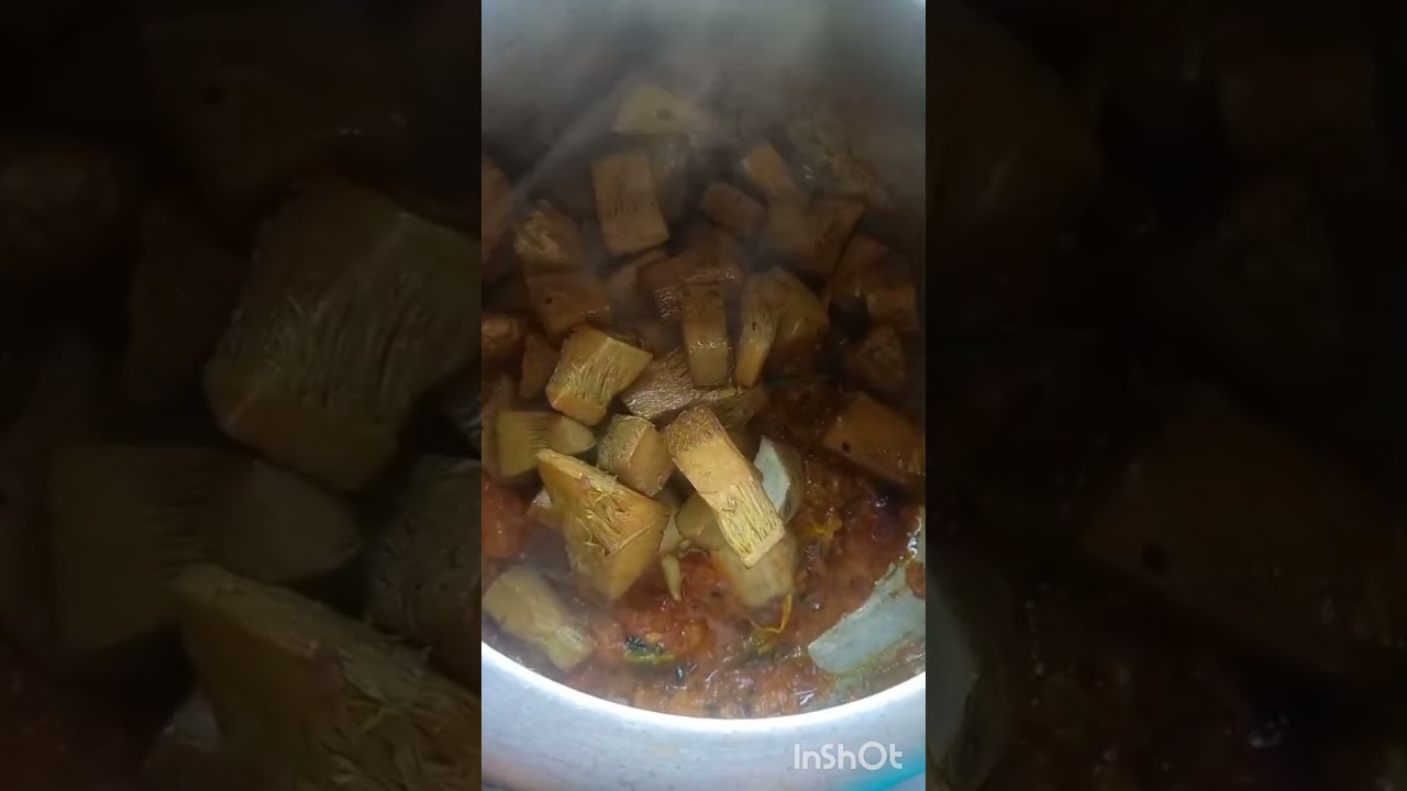 Unique style recipes of jackfruit curry....
