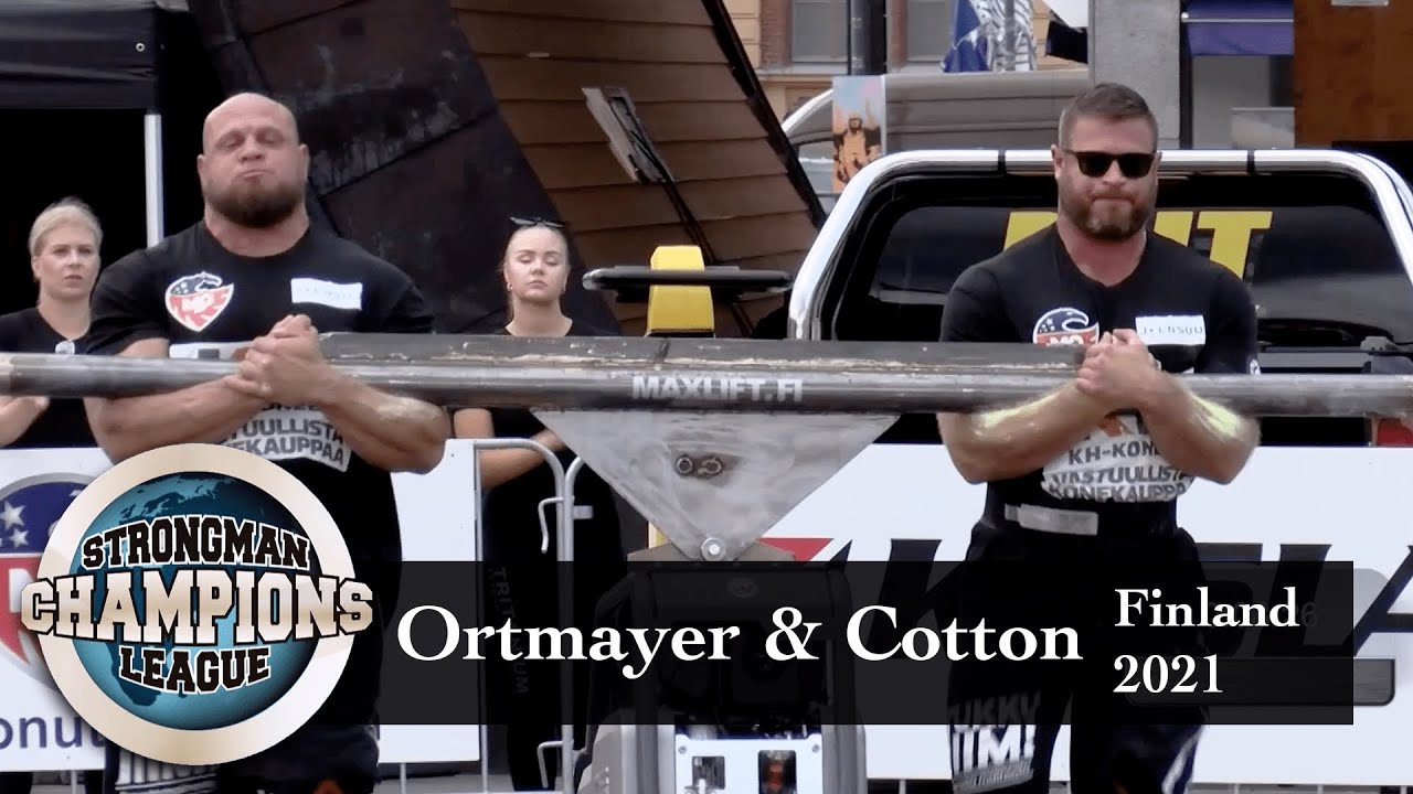 Ortmayer & Cotton highlights | World&rsquo;s Strongest Team pt 2 | Strongman Champions League