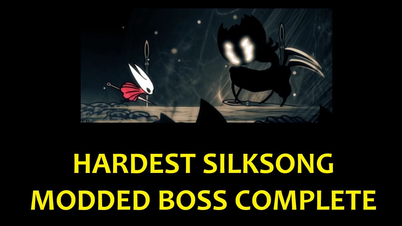 What I've been doing instead of GD (Hardest Silksong Mod Boss Completed)
