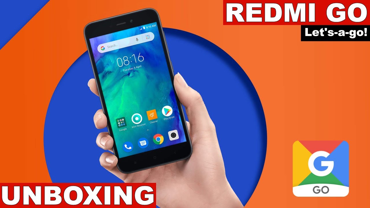 Xiaomi Redmi Go Unboxing
