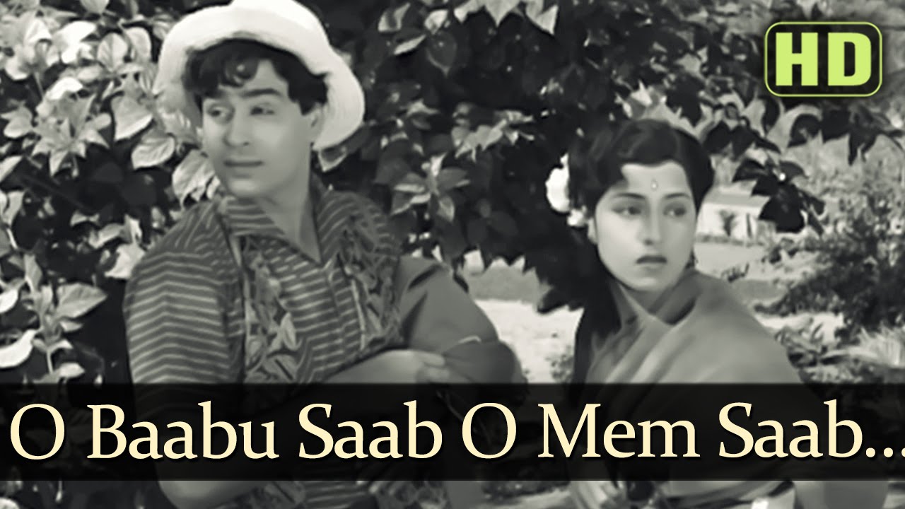 O Babu O Memsaab (HD) - Talaq Songs - Rajendra Kumar - Kamini Kadam - Manna Dey - Asha
