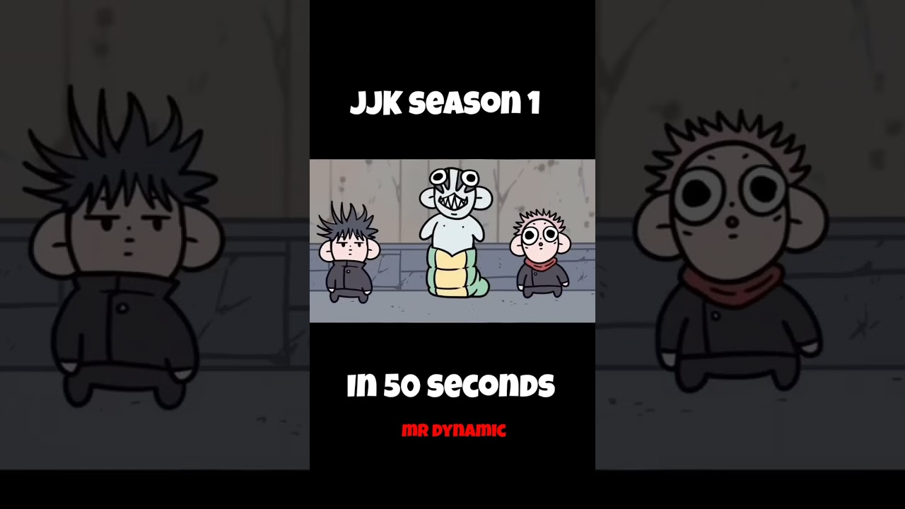 JJK season 1 in 50 seconds || 4k @Yowai-Mo222