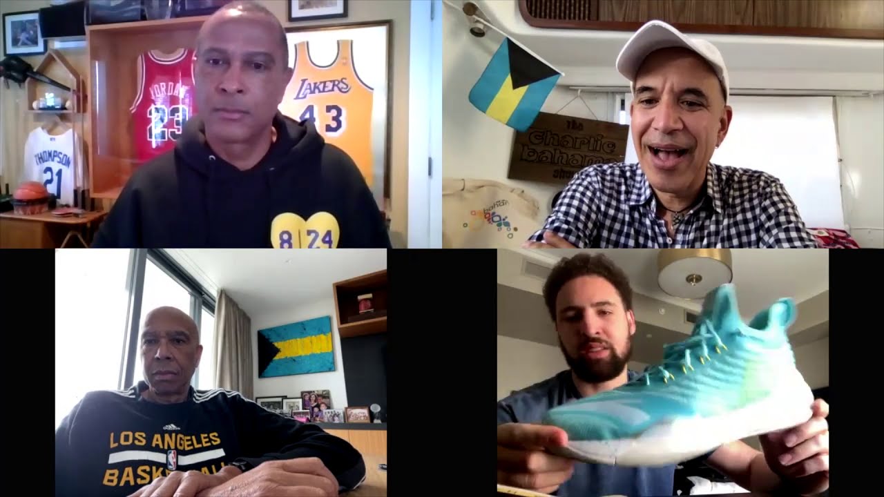 Klay Thompson, Mychal Thompson & Andy Thompson on this Episode of Charlie Bahama