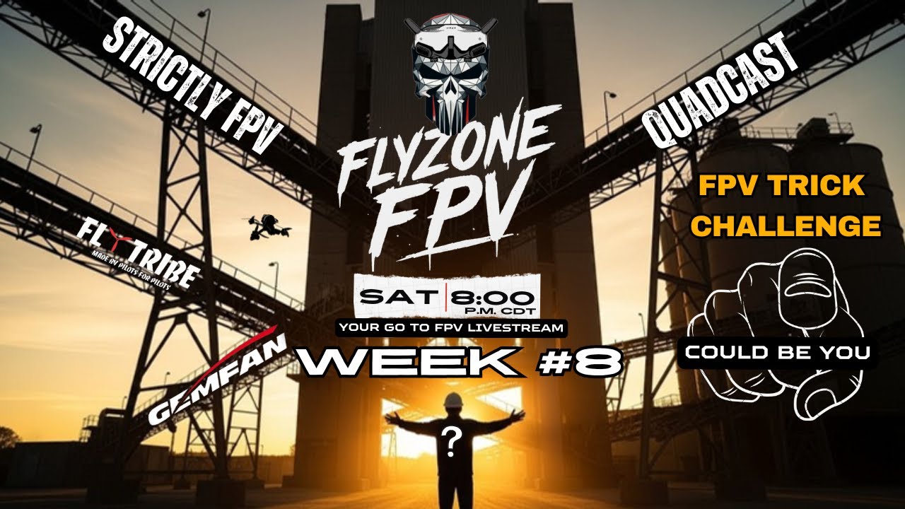 Strictly FPV QuadCast |  Pilot of the Week Continues 👉 “FPV Trick Challenge 🔥 @Gemfanhobby #fpvpilot
