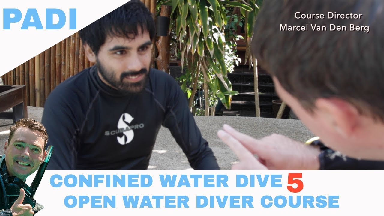 5 навыков погружения в закрытой воде PADI — курс PADI Open Water Diver