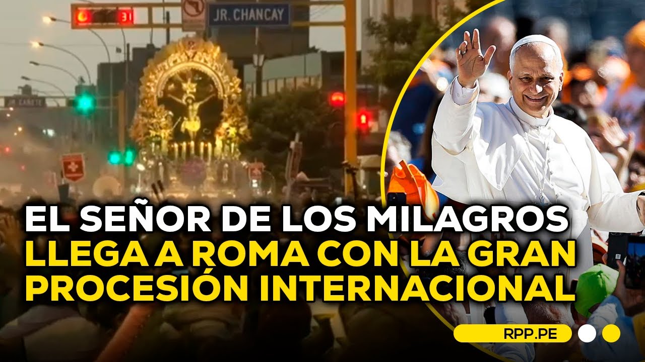 Roma se prepara para la procesión internacional del Señor de los Milagros #ENCENDIDOSRPP |ENTREVISTA