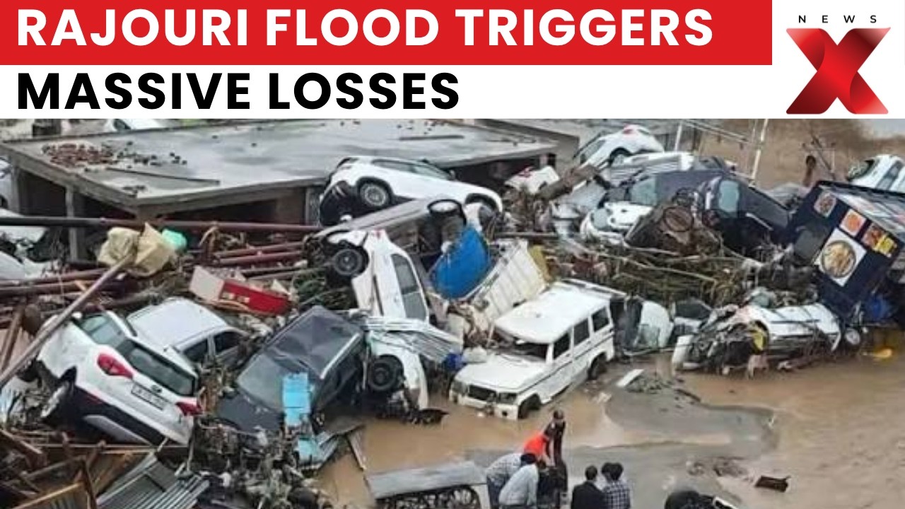 Rajouri Flash Floods: BRO Project Plant, Heavy Machinery Swept Away In Thannamandi