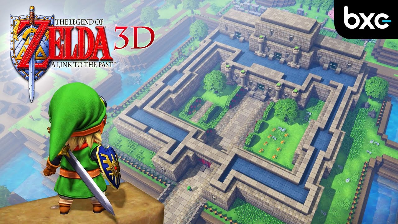 Zelda: ALTTP built in DQB2 | FINAL BUILD | Hyrule with Interior