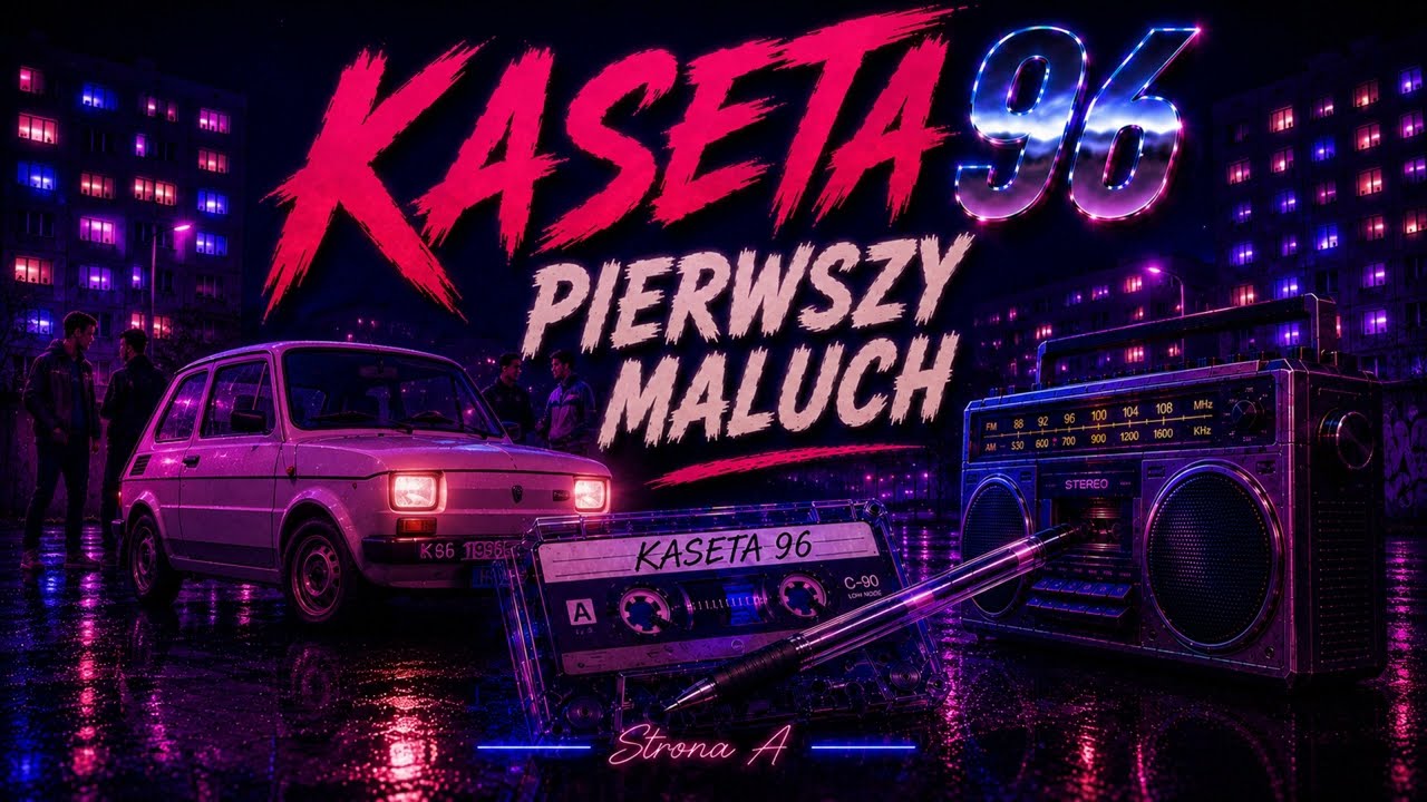 KASETA 96 &ndash; Pierwszy Maluch | Old School Polish Rap 90s | Święty AI / RAVAI