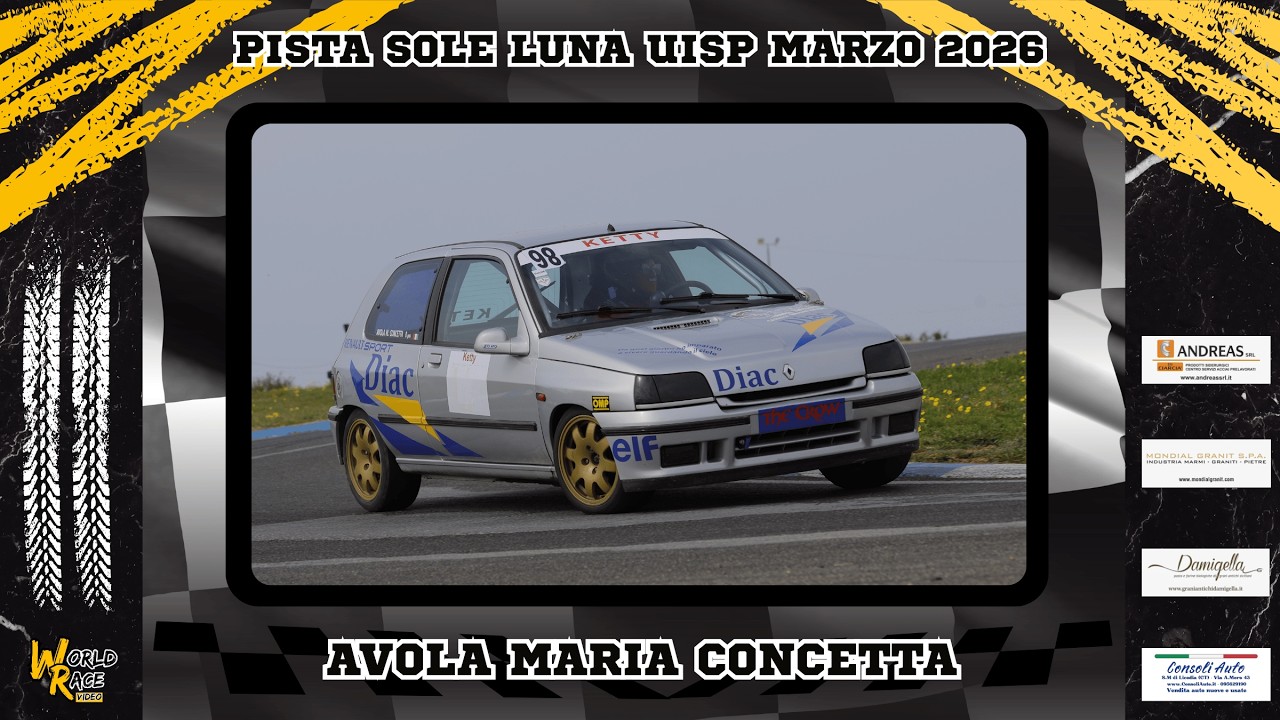 Avola Maria Concetta Pista Sole Luna Uisp Marzo 2026