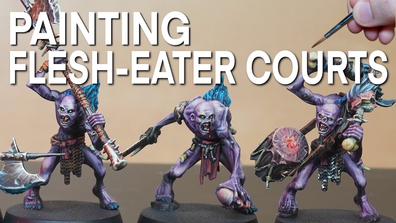 How to  Paint Flesh - Eater Courts | Warhammer