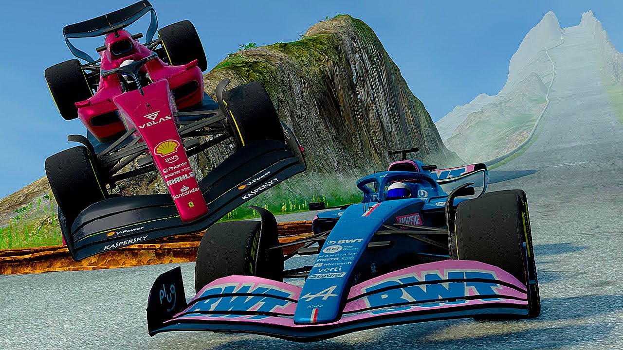 Realistic High-Speed Car Crashes in BeamNG.Drive #2 | TotalCrashNG