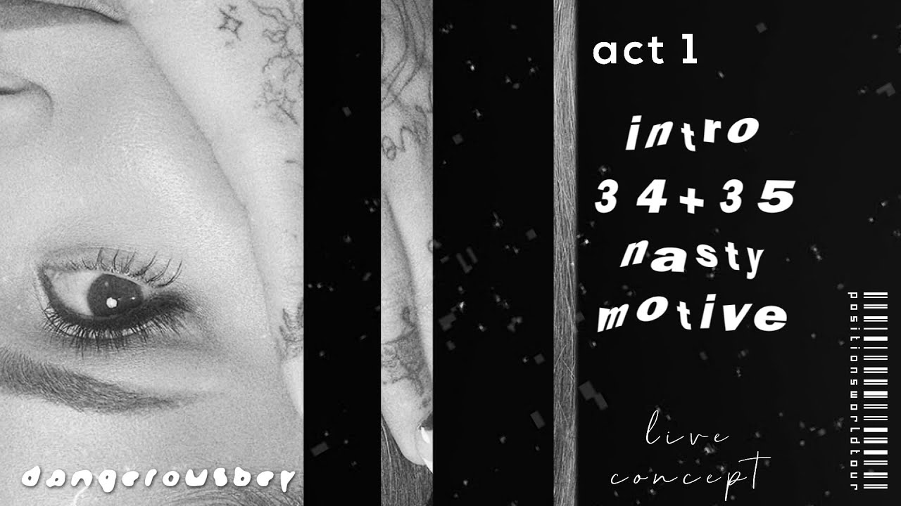 Ariana Grande - ACT 1 POSITIONS WORLD TOUR CONCEPT