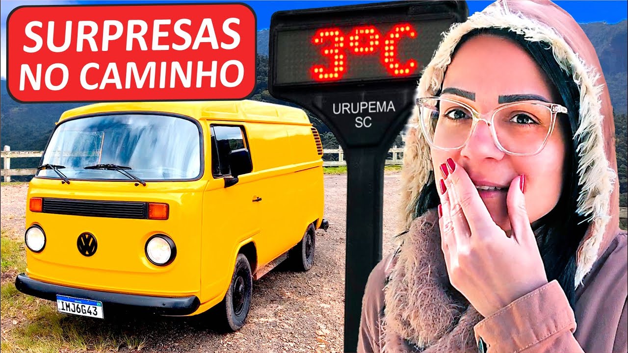 ESTRADAS DESCONHECIDAS LEVAM A LUGARES INCRÍVEIS - SERRA CATARINENSE - VIAGEM KOMBI MEL DIA 05