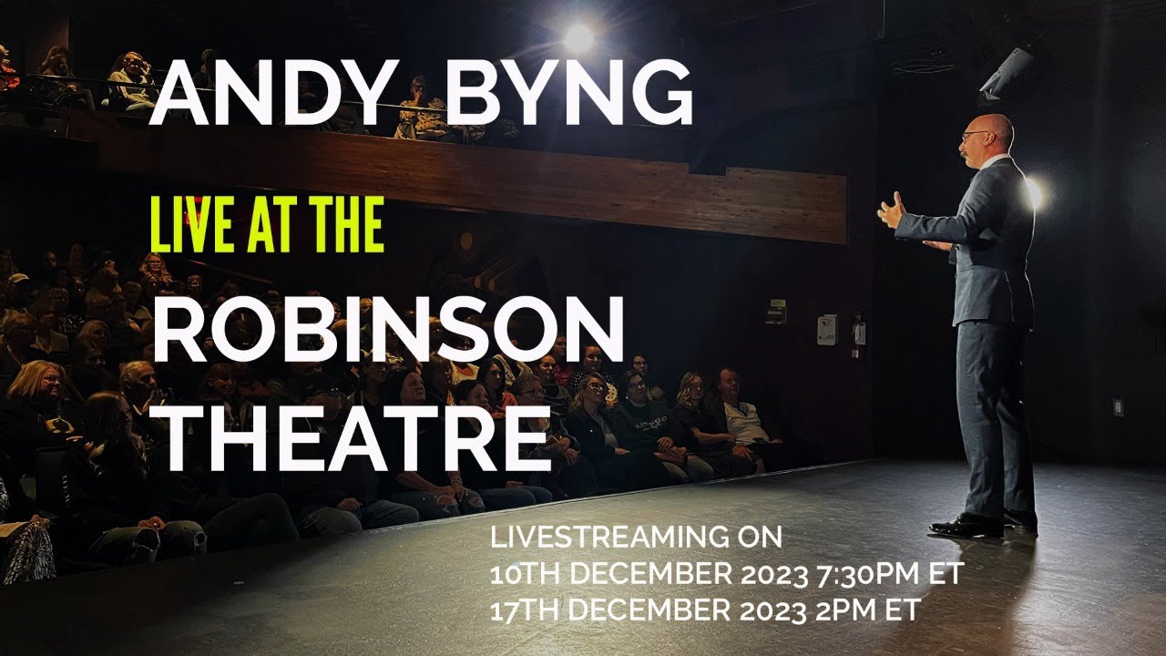 Live at The Robinson Theatre | An Evening of Mediumship with Andy Byng