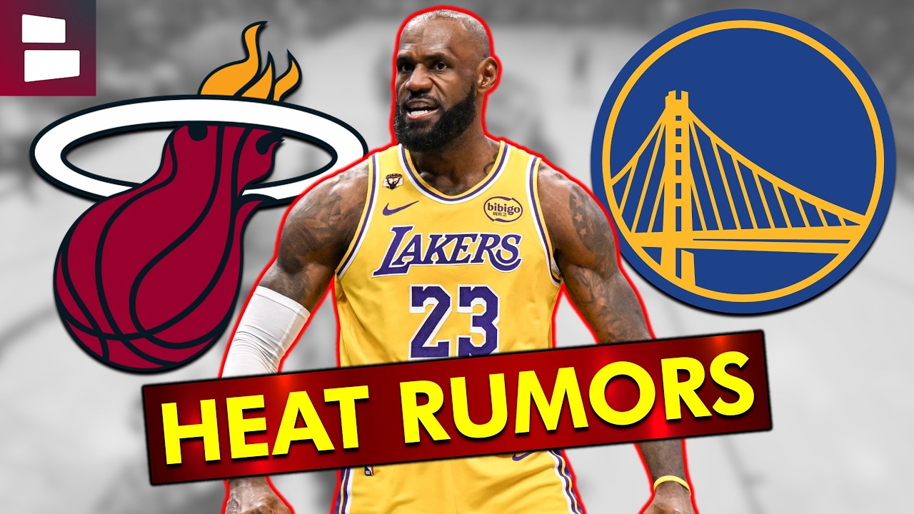 LeBron James Waiting On Decision TO SPITE Adam Silver? Warriors OUT On LeBron? Miami Heat Rumors