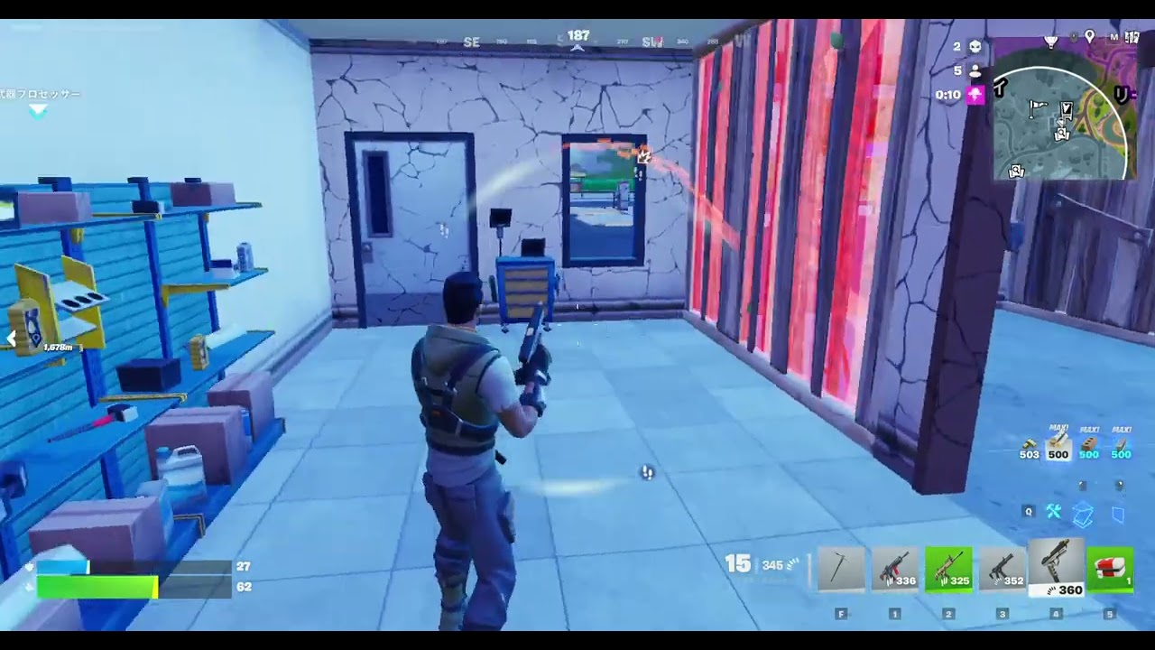 フォートナイト　やってみた