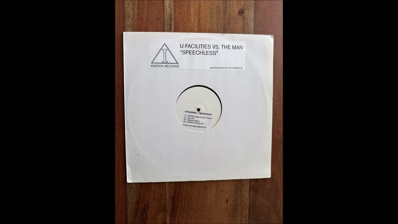 U-Facilities vs. The Man - Speechless (Pashka's Deep & Dirty Tribute)