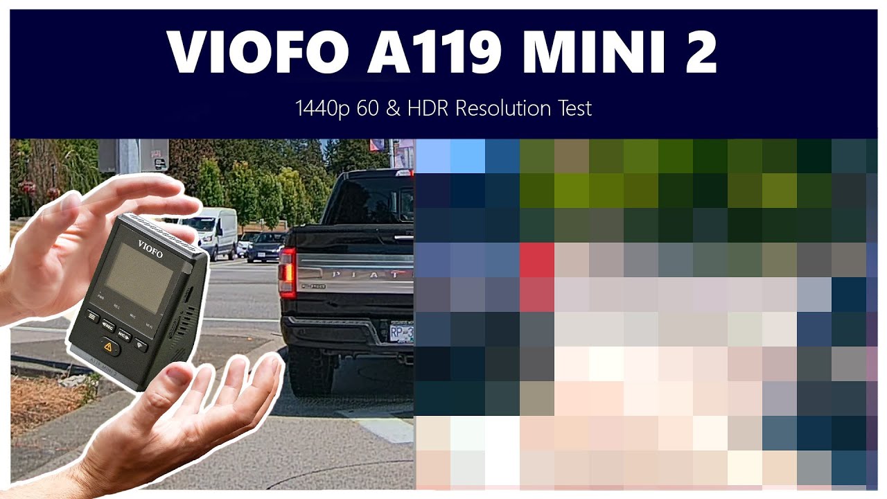 Тесты частоты кадров видеорегистратора Viofo A119 Mini 2 — 1440p 60 кадров в секунду против HDR