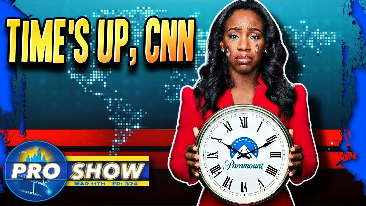 CNN Flips Out and Finds Out! Paramount NEW BOSS Effect Has News Biz SHOOK! Plus BAD NEWS for Movies!