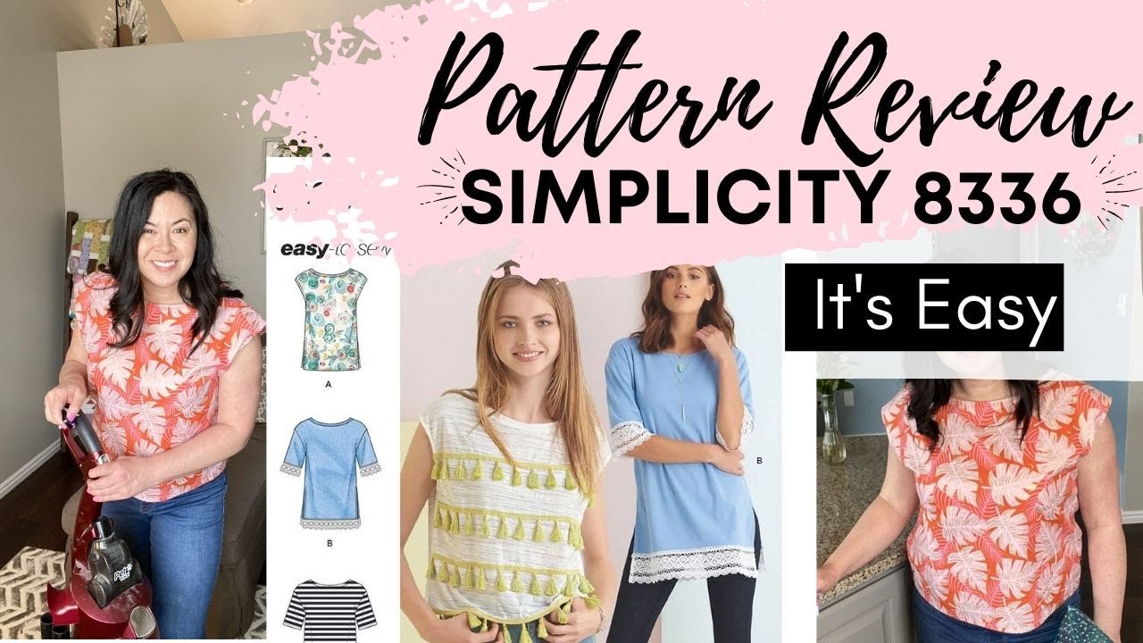 PATTERN REVIEW SIMPLICITY 8336. EASY SEWING PATTERN FOR BEGINNERS. Handmade wardrobe. #fridaysews