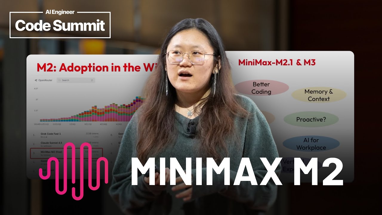 Minimax M2: Создание лучшей открытой модели – Олив Сонг, MiniMax
