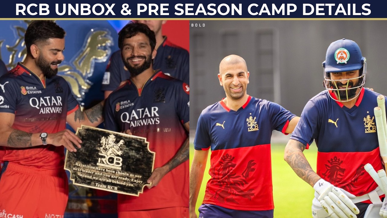 RCB Unbox, Pre season camp dates | 13 New Gates at Chinnaswamy! KSCA’s Big Safety Upgrade Explained