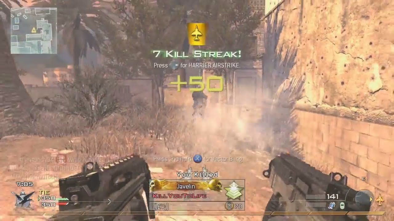 COD Modern Warfare 2 - геймплей P90 Rushing Karachi! Многопользовательский режим Call of Duty MW2...