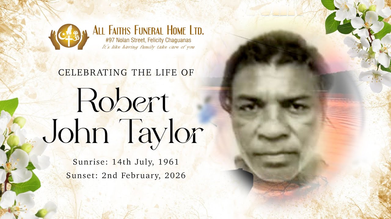 In Loving Memory Of Robert John Taylor