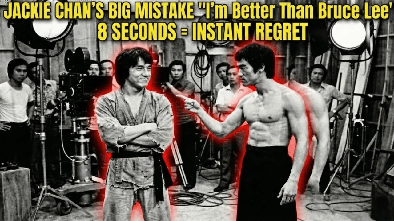 Bruce Lee Was On Set Then Jackie Chan Said “I’m Better” — 7 Seconds Later, Jackie Apologized