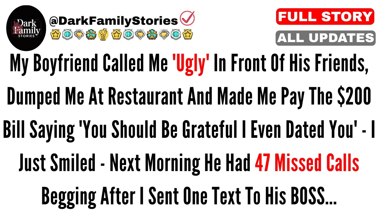 He Called Me Ugly Made Me Pay $200 — One Text to His Boss and He Had 47 Missed Calls by Morning