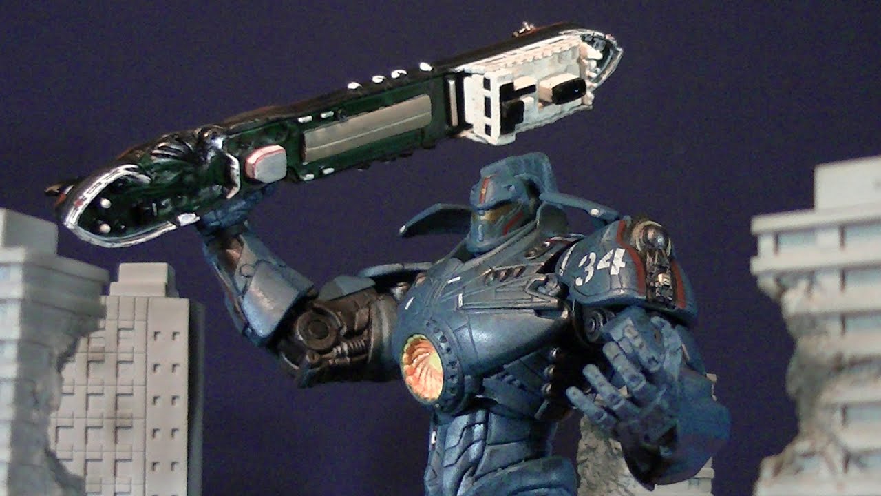 Обзор фигурки из фильма NECA PACIFIC RIM HONG KONG BRAWL GIPSY DANGER 2.0
